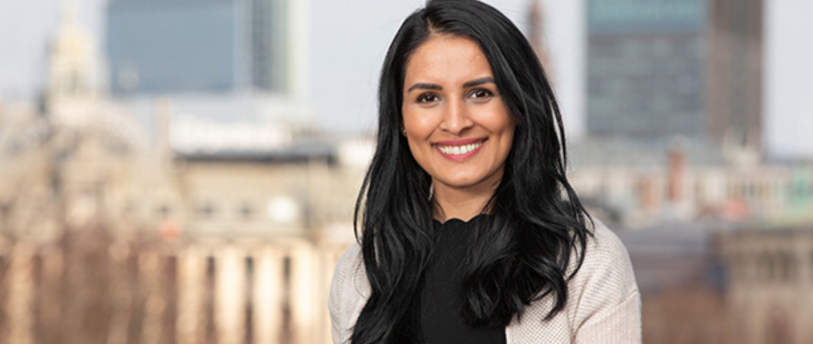 Saida Begum er statssekretær for arbeids- og sosialminister Torbjørn Røe Isaksen. Foto: Oslo Høyre