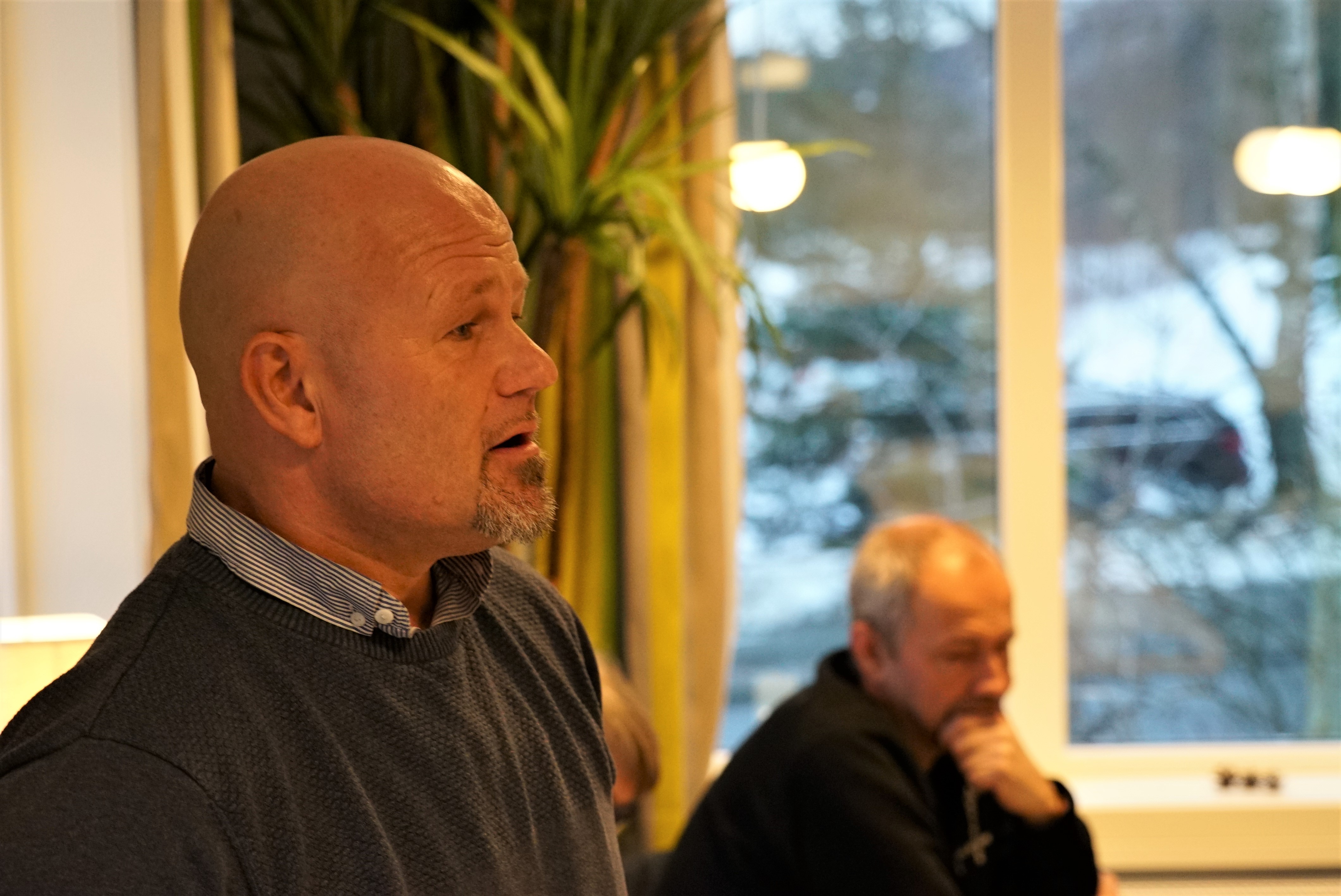 Asbjørn Strømmen (til venstre) og Bård Leite har vært pådrivere for den store og gode satsingen for HELT MED-stillinger i Trondheim kommune.