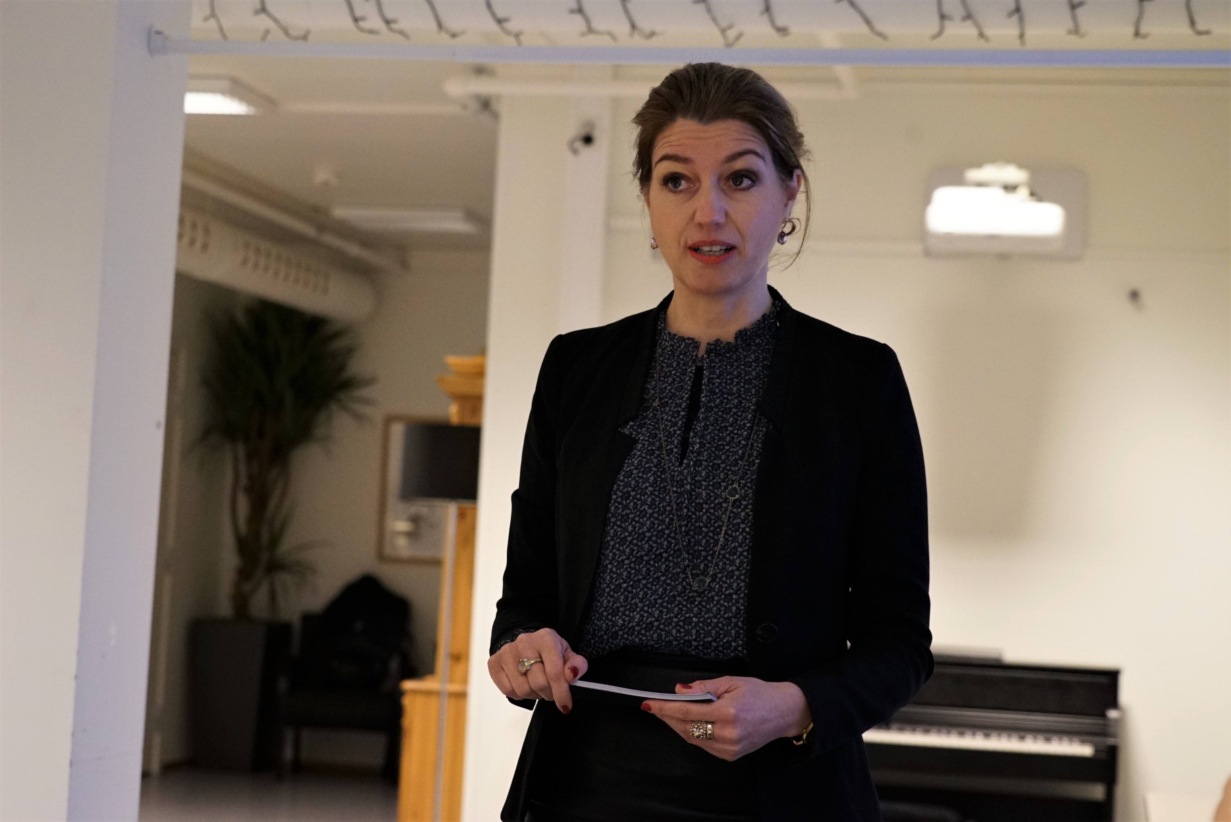 Guro Angell Gimse (H), statssekretær i Arbeids- og sosialdepartementet